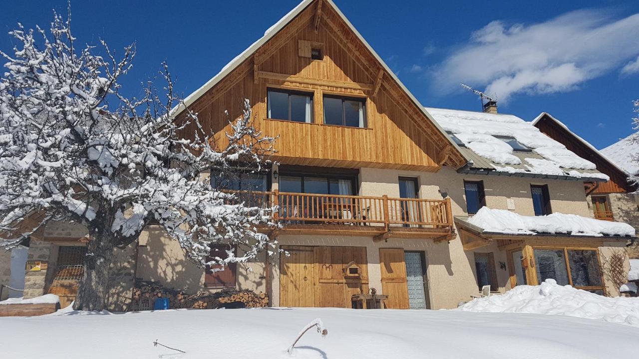 Chalet la Forestière Orcières Esterno foto