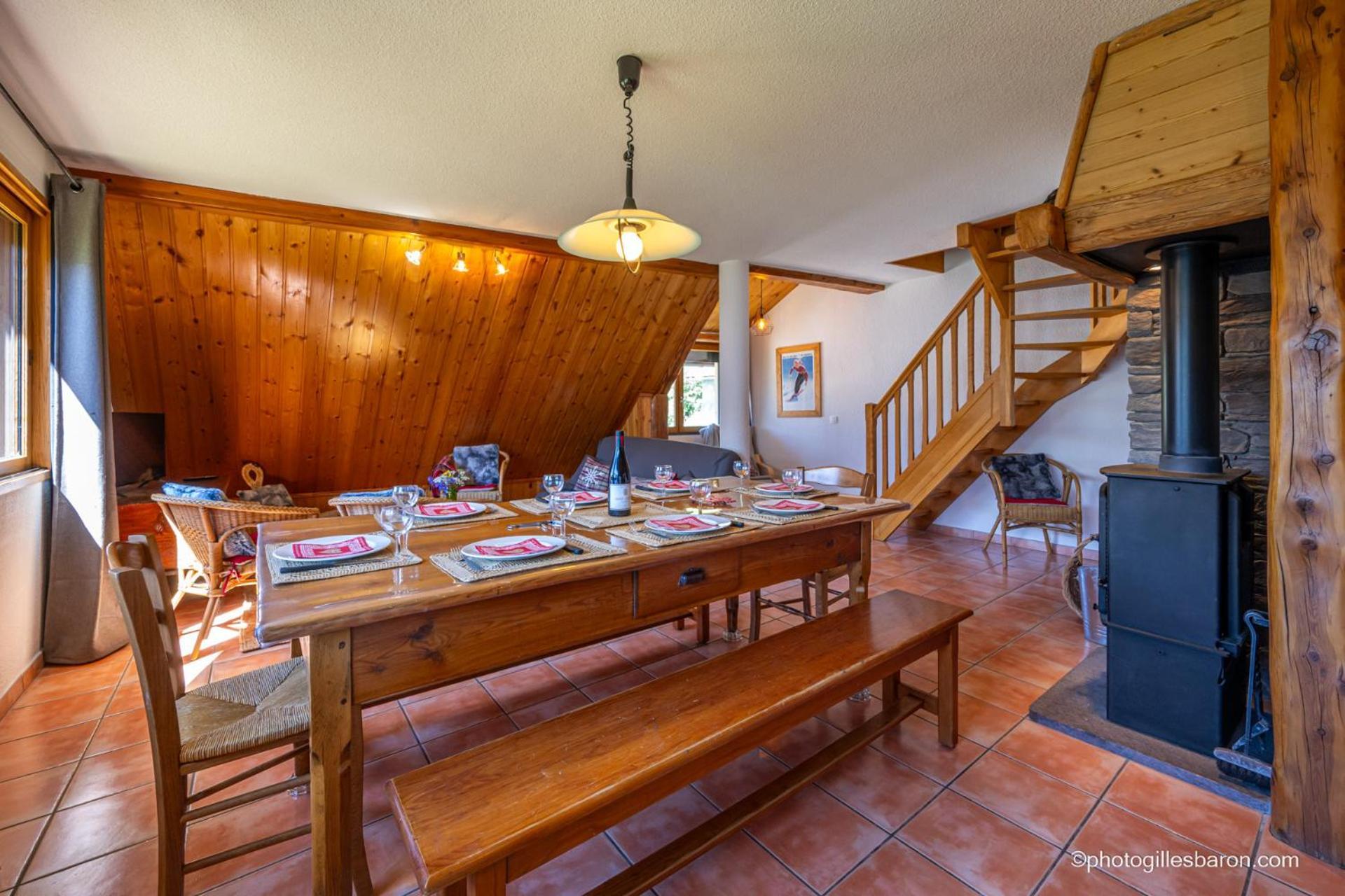 Chalet la Forestière Orcières Esterno foto
